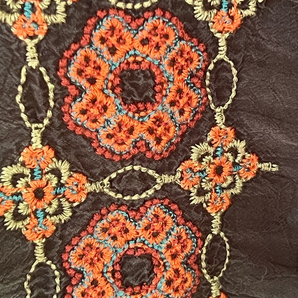 Johnny Was Multicolor Bohemian Top - Picture 5 of 9